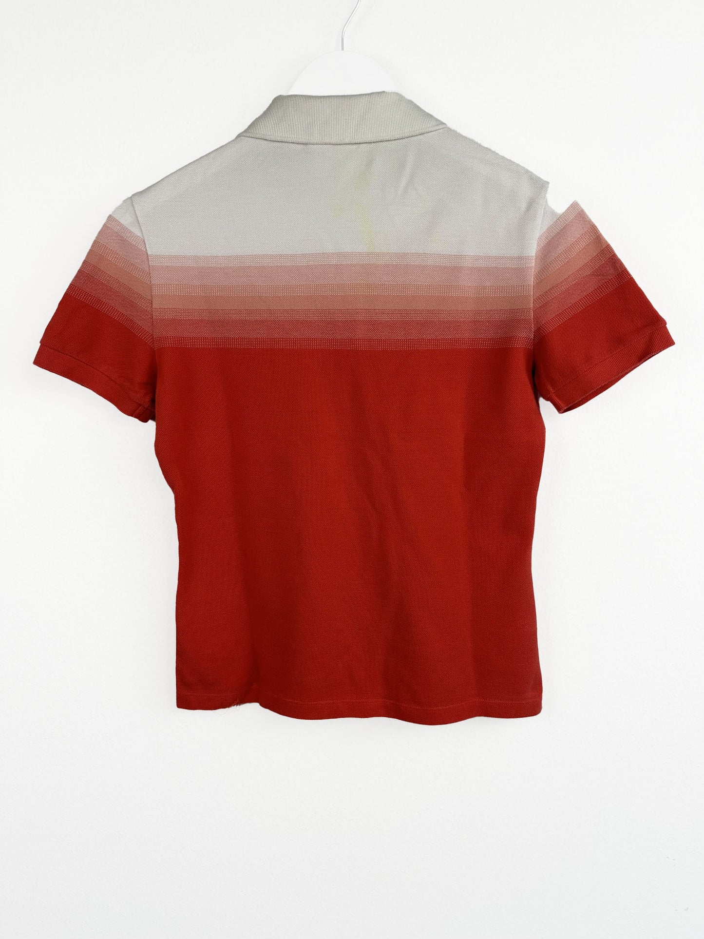 Polo Lacoste arancio donna (25p85) - XS