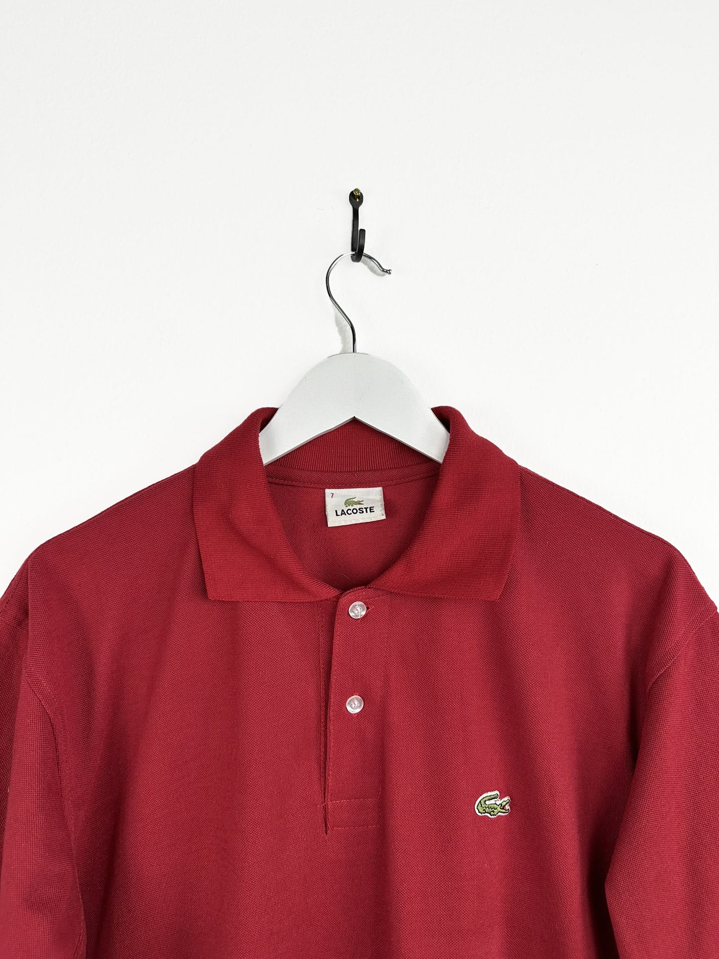 Polo Lacoste rossa 90s (25p89) - XL