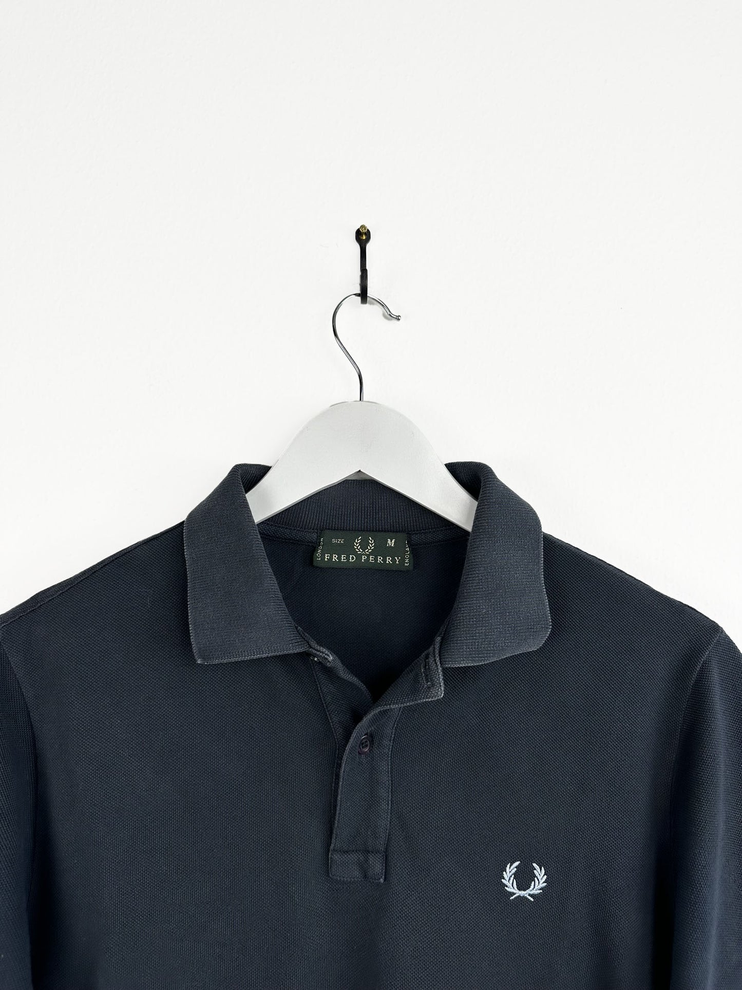 Polo Fred Perry blu (25p91) - M/L