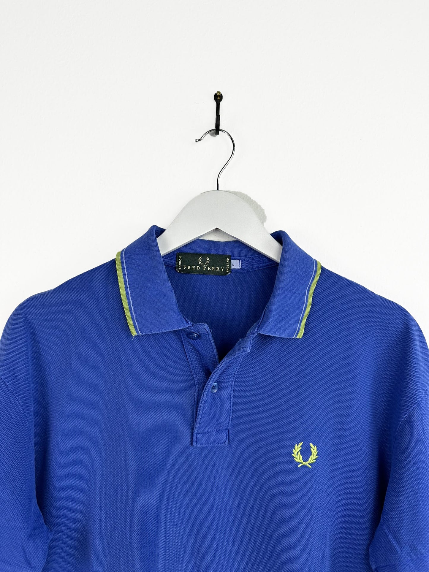 Polo Fred Perry blu elettrico (25p98) - L