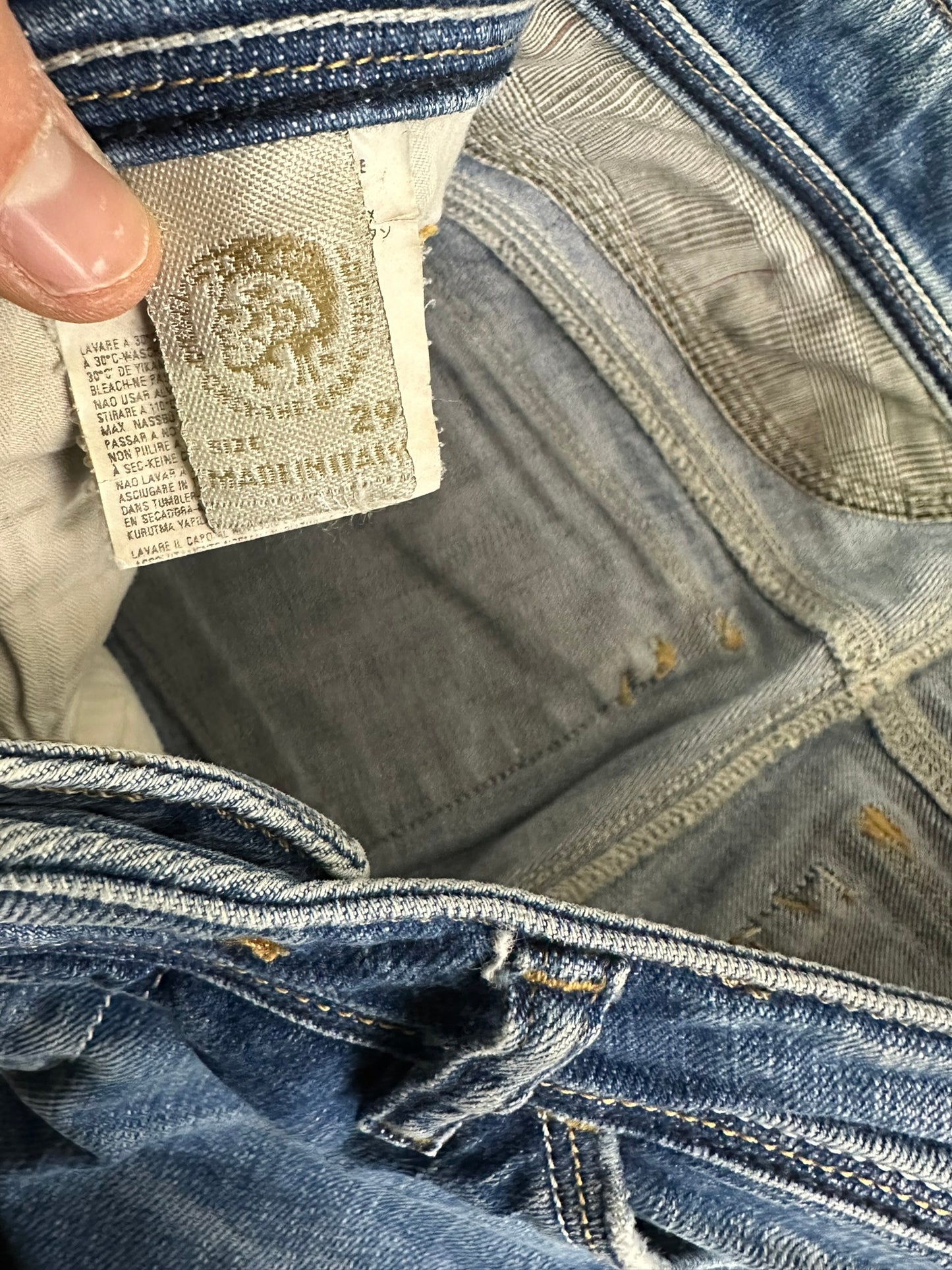Jeans Diesel blu regular donna - 42