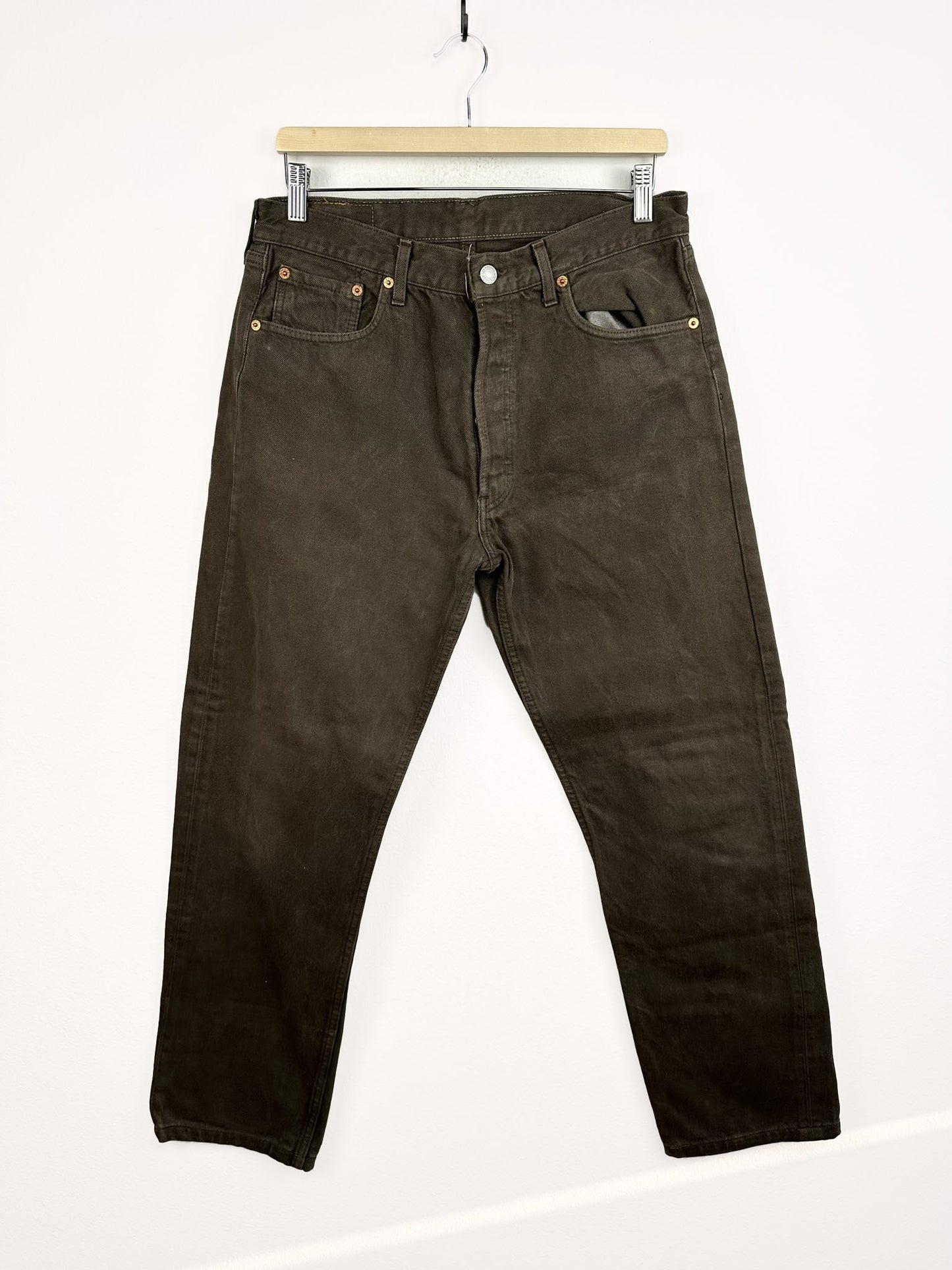 Jeans Levi's 501 marroni (25pa11) W34L36