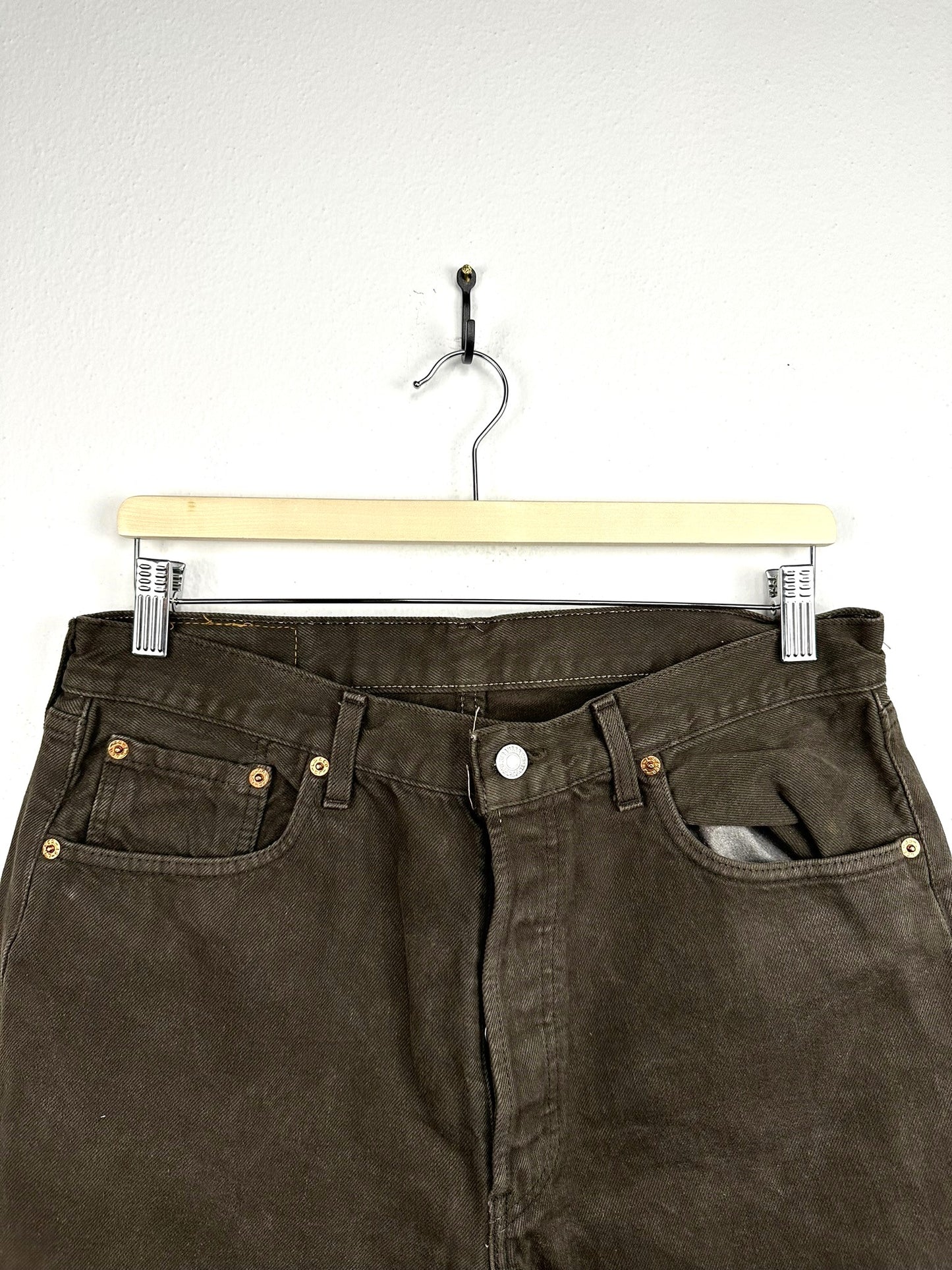 Jeans Levi's 501 marroni (25pa11) W34L36