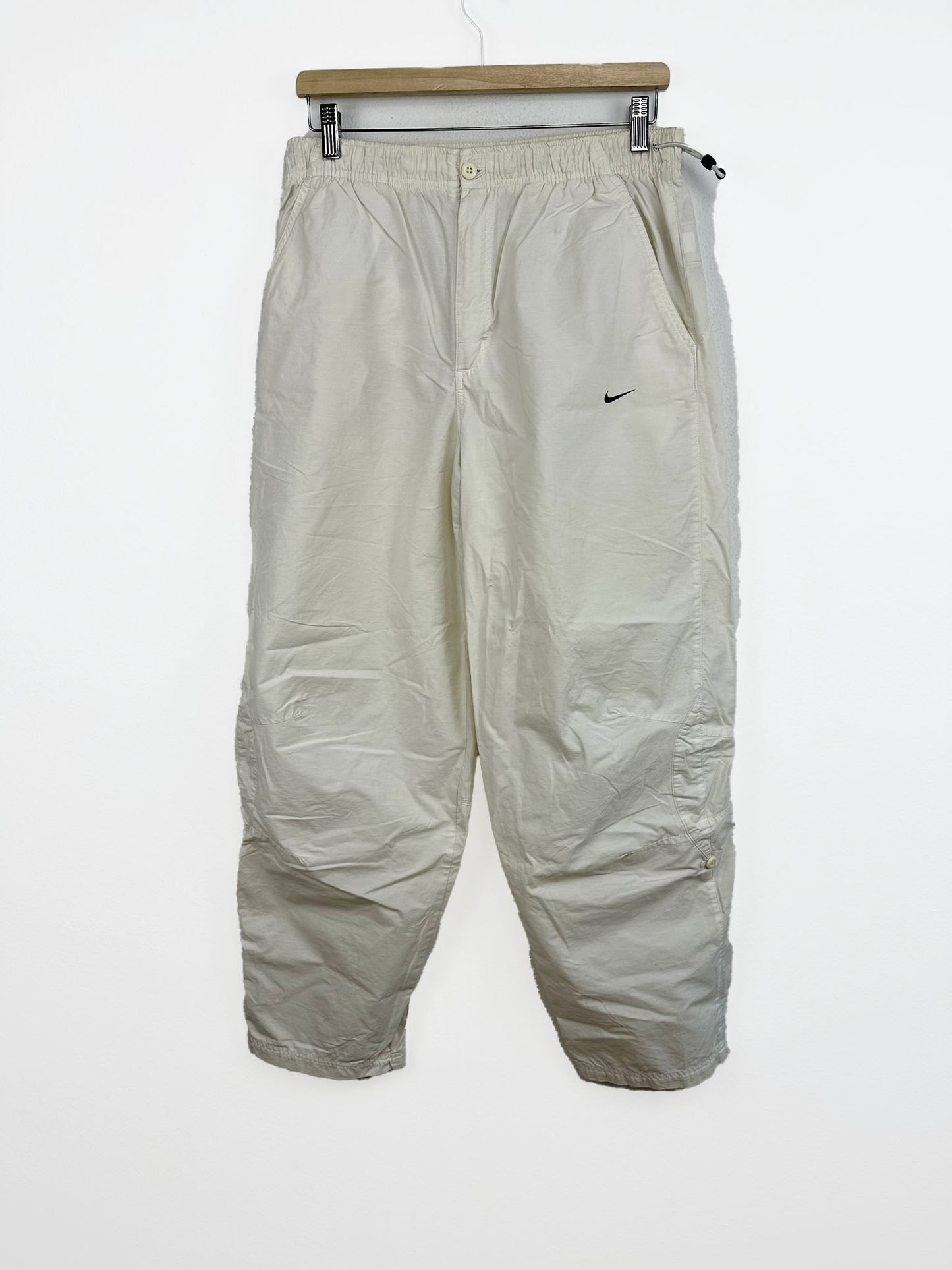 Nike track pants bianco 00s (25pa17) - L