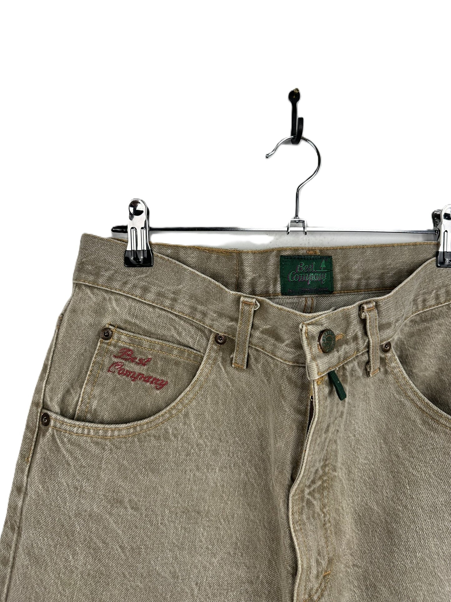Jeans beige Best Company 80s rari (25pa25) - 48