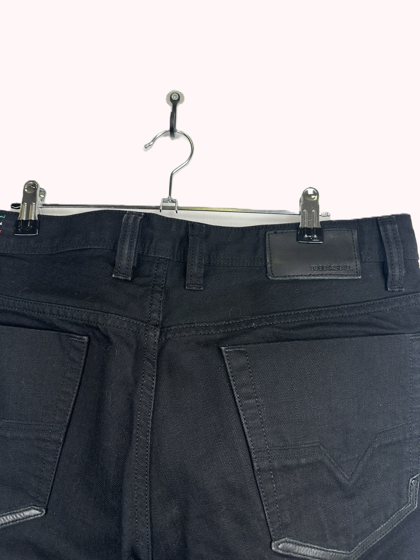 Jeans Diesel nero skinny (25pa28) - 48