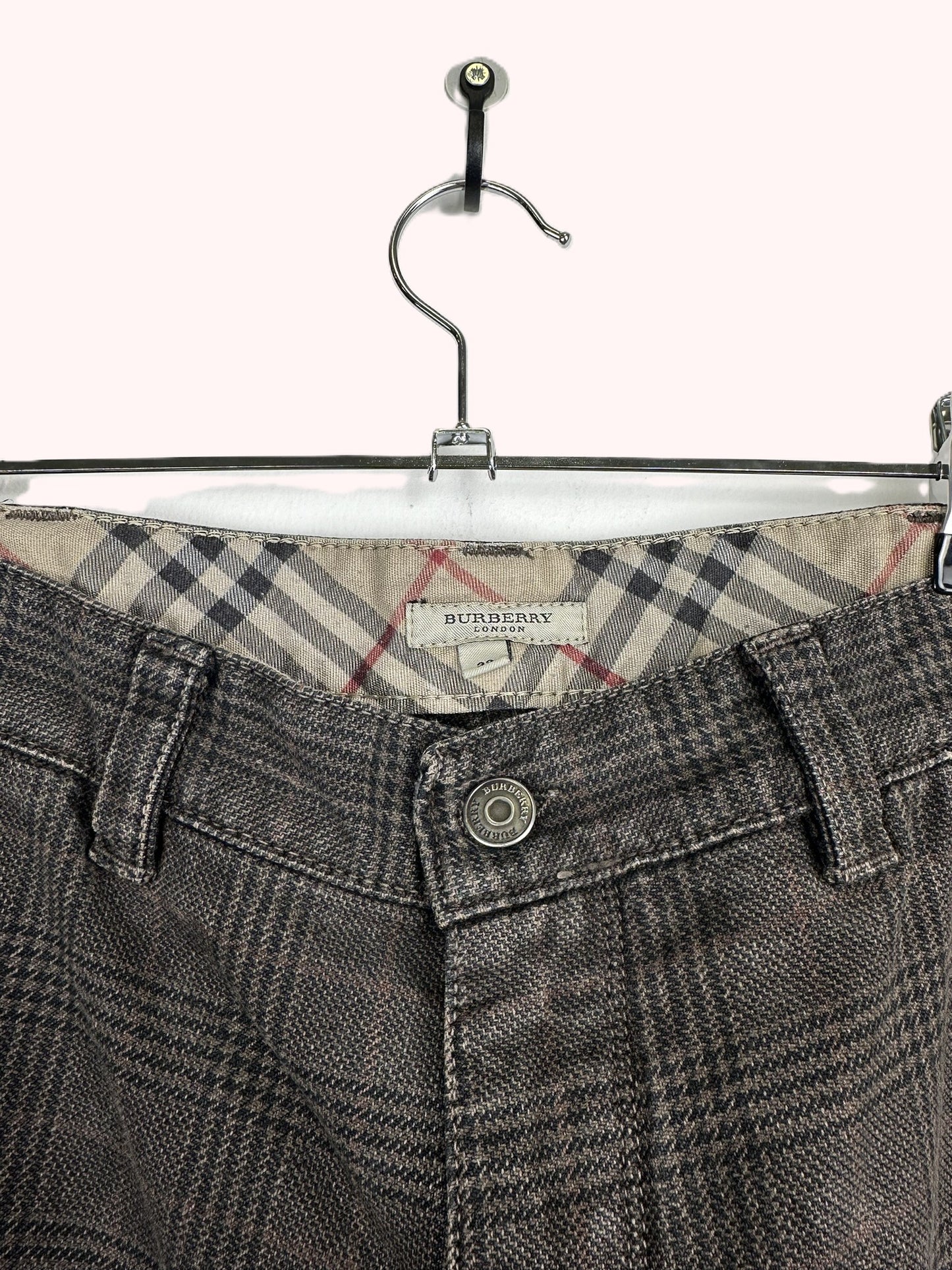 Pantaloni Burberry marroni (25pa29) - 46