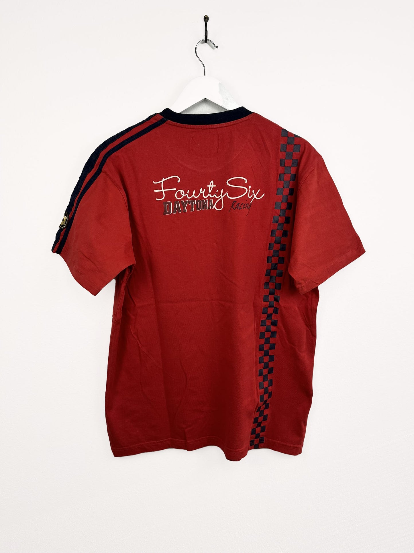 T-shirt rossa racing y2k (25t04) - XL