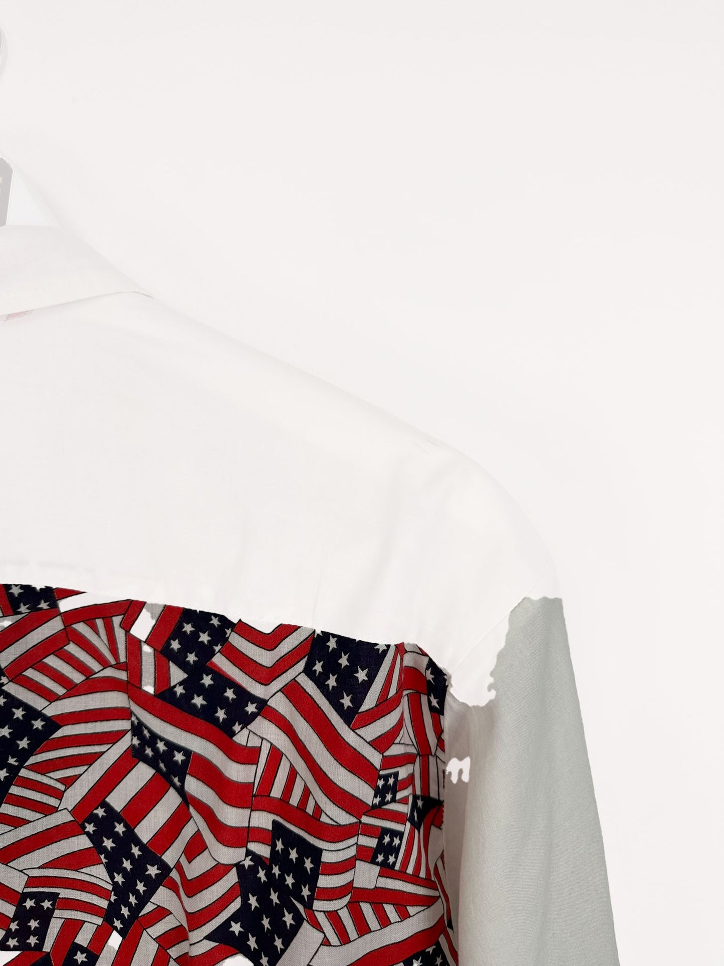 Camicia rossa Usa flag - L