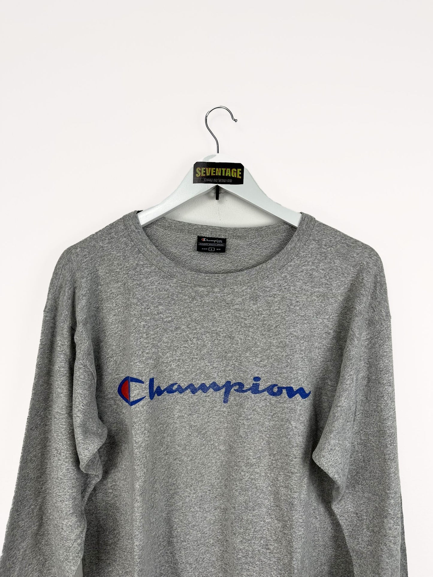 T-shirt Champion grigia vintage - L