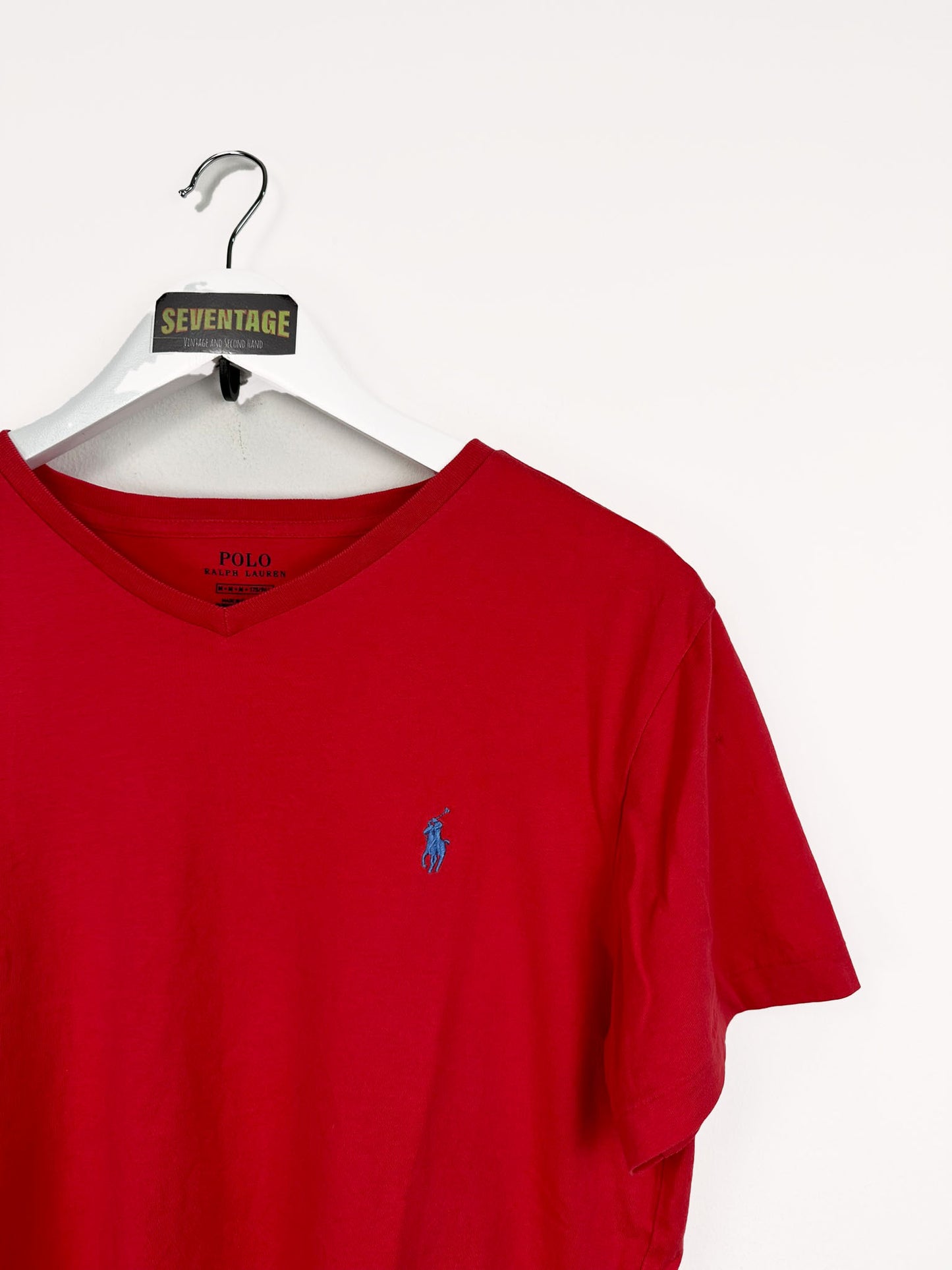 T-shirt Ralph Lauren rosso scuro - M