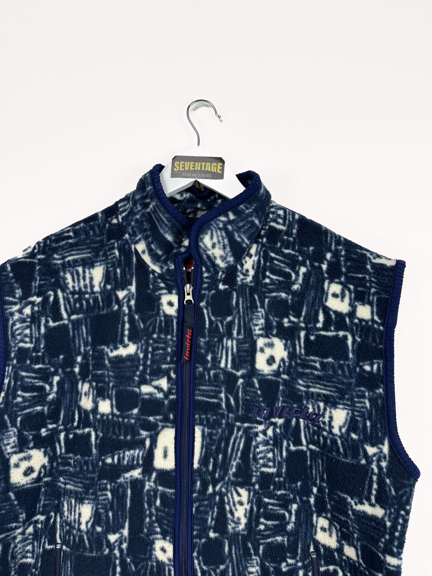 Gilet pile invicta 90s - L