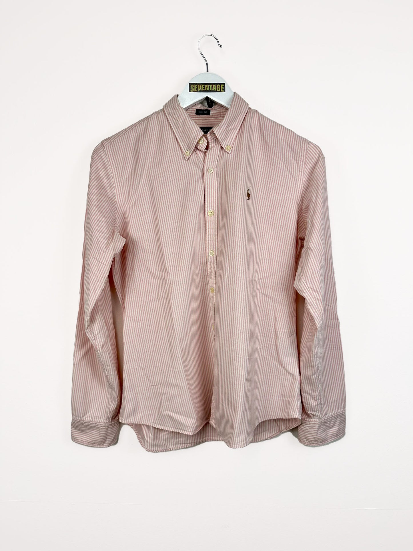 Camicia Ralph Lauren rosa a righe - M