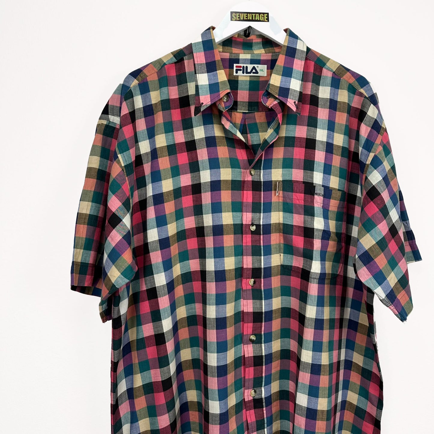 Camicia Fila rossa a quadretti - XXL