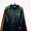 Felpa Adidas nera rasta Jamaica - L