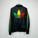 Felpa Adidas nera rasta Jamaica - L
