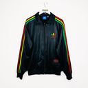 Felpa Adidas nera rasta Jamaica - L