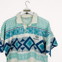 Polo Sergio Tacchini bianca  tennis vintage - M