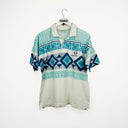 Polo Sergio Tacchini bianca  tennis vintage - M