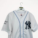 T-shirt jersey Majestic bianca MLB NY - L