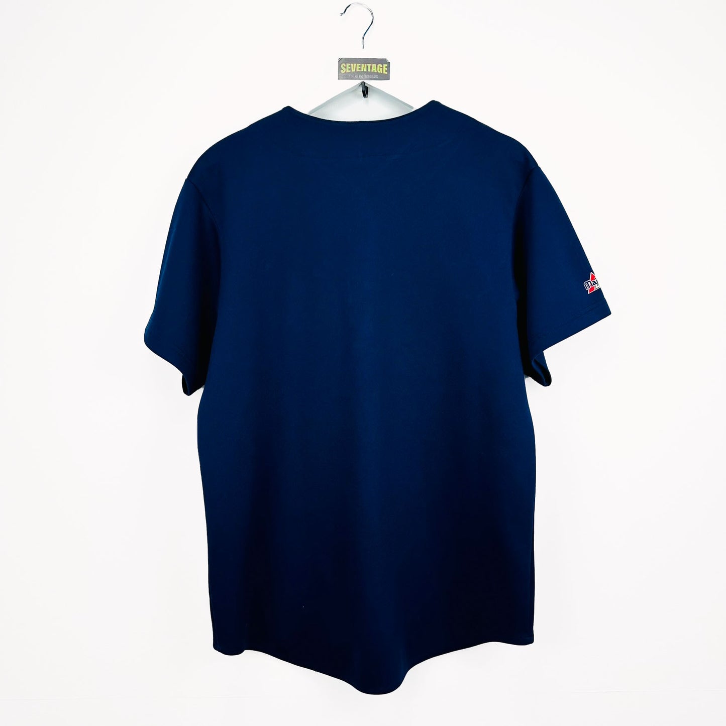 T-shirt jersey blu Majestic MLB Braves USA - L