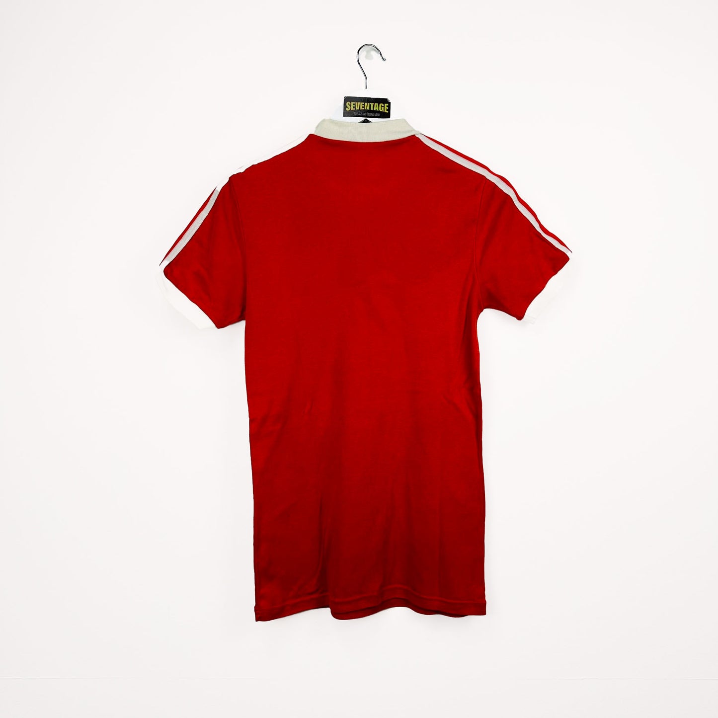 T-shirt Adidas rossa vintage 80s - M