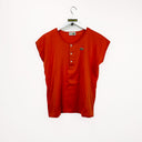 T-shirt Lacoste arancione vintage donna - L