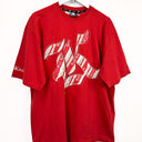 T-shirt rossa Karl Kani over - L