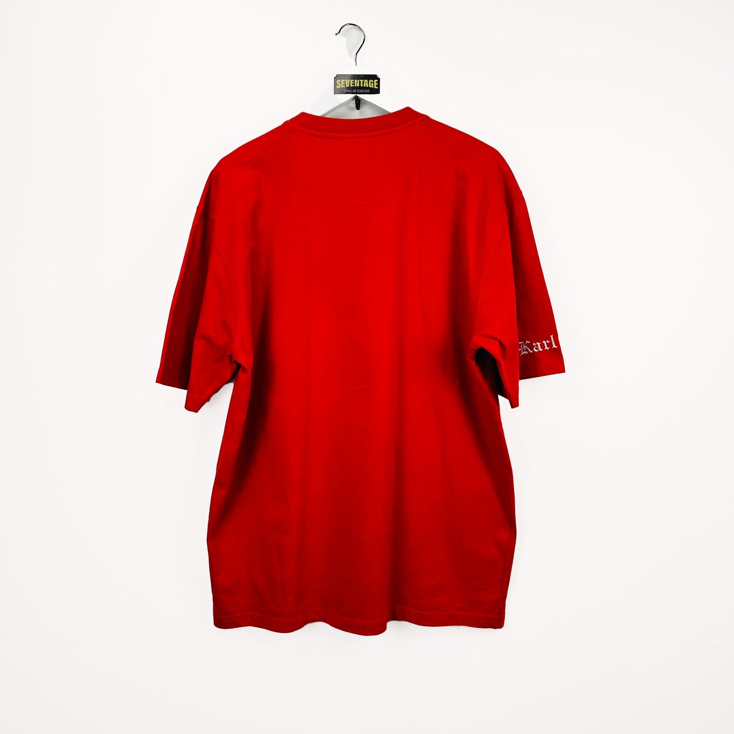 T-shirt rossa Karl Kani over - L