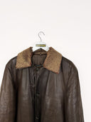 Cappotto lungo in pelle  - XL