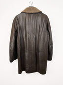 Cappotto lungo in pelle  - XL