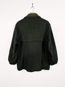 Cappotto verde in lana 90s - XL
