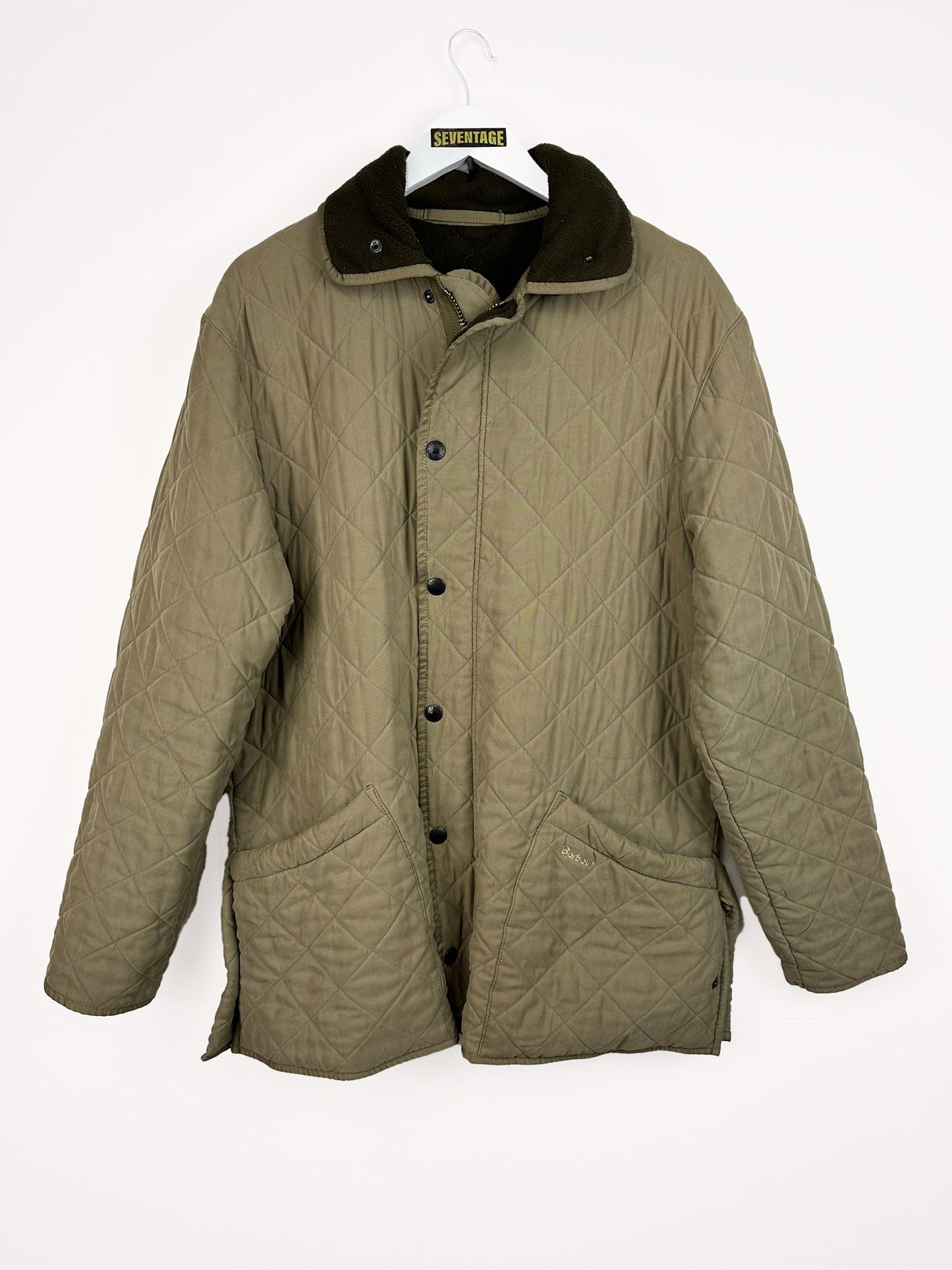 Giacca trapuntata Barbour beige - L