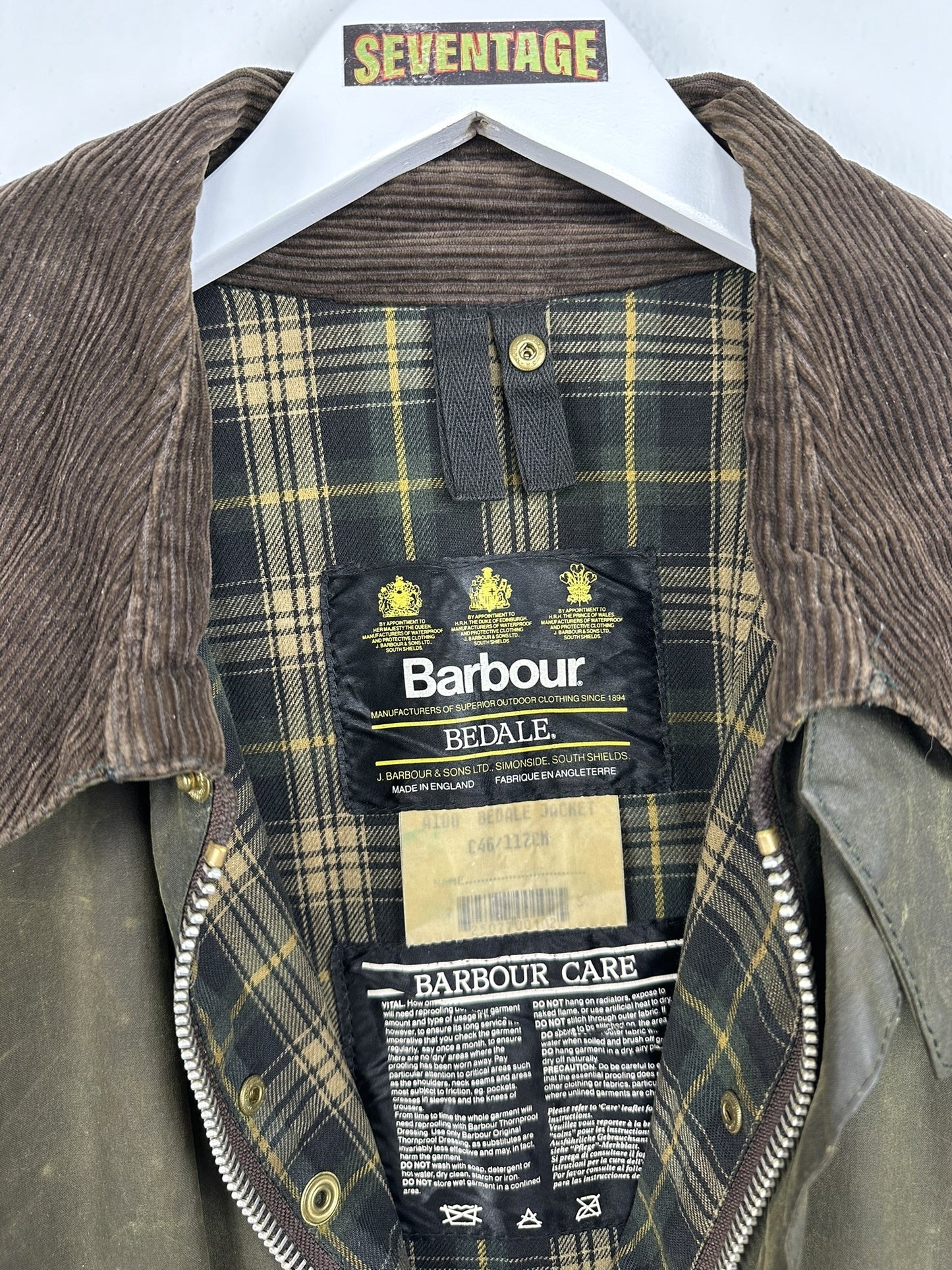 Barbour Bedale verde c46 (09) - M