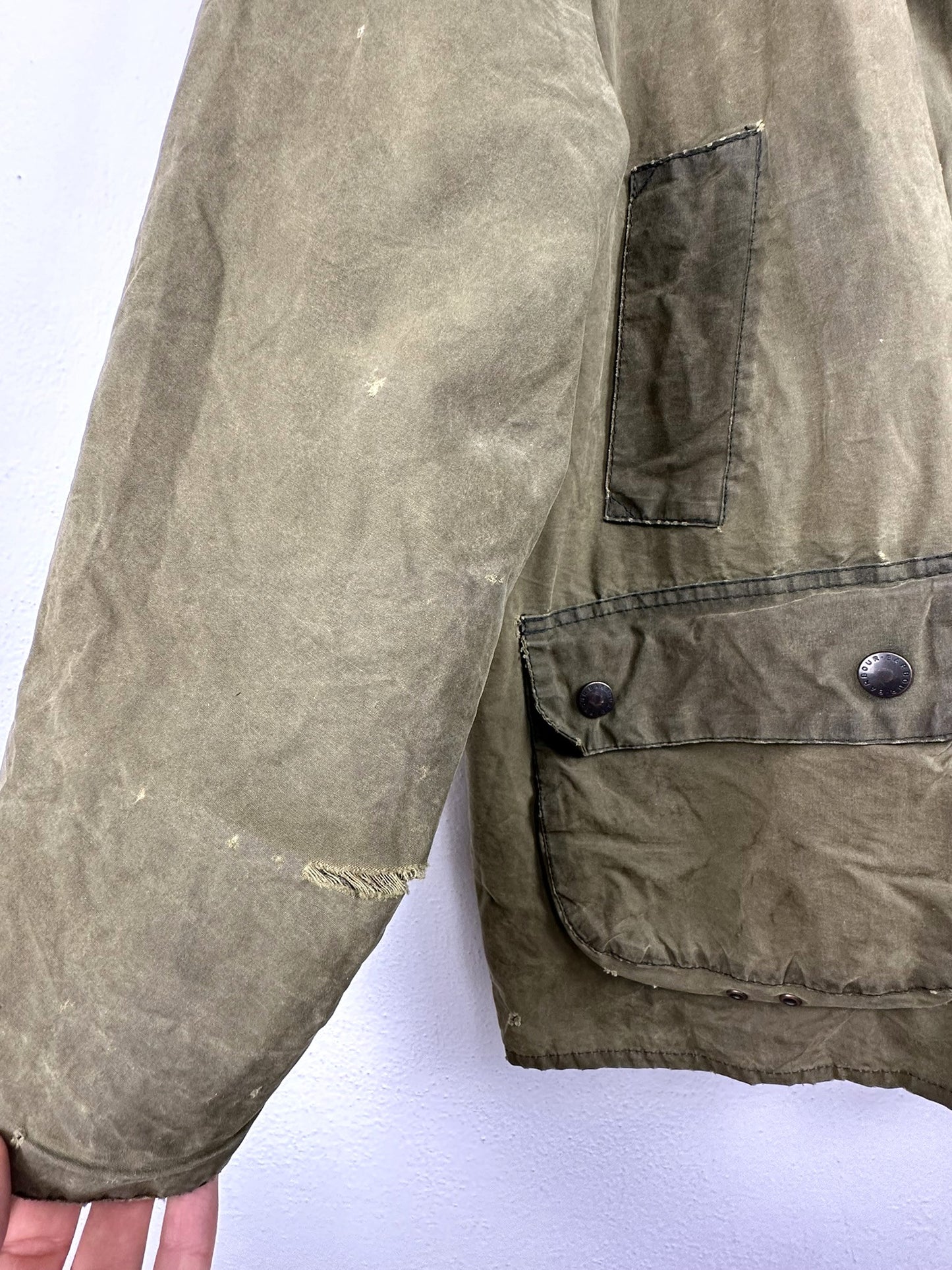 Barbour Bedale verde c46 (10) - M
