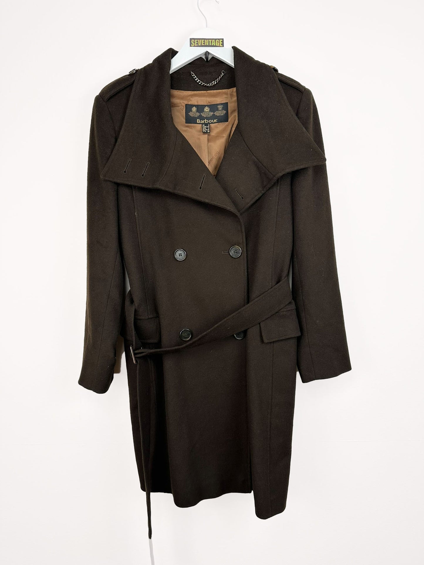 Cappotto Barbour marrone donna - S