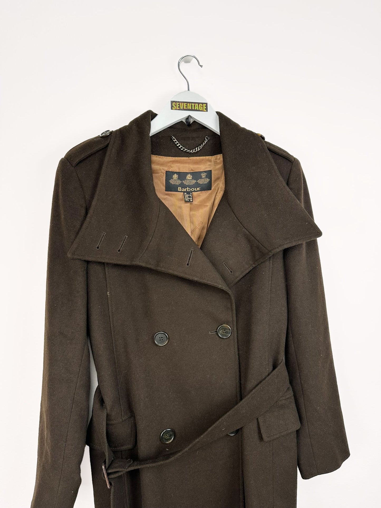 Cappotto Barbour marrone donna - S