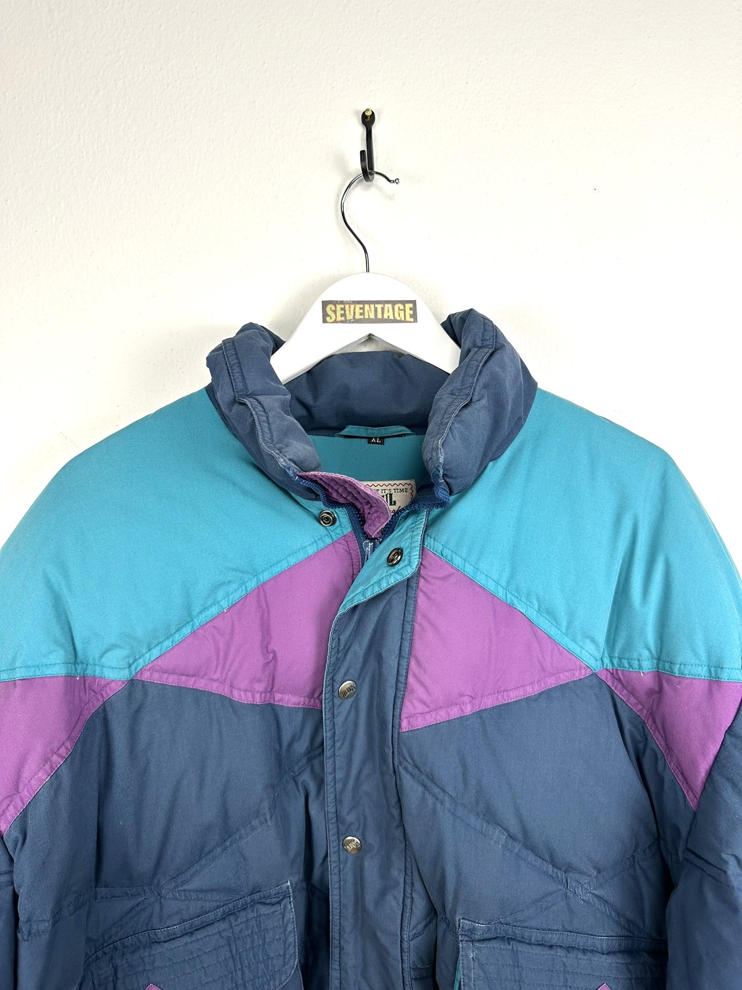 Piumino blu Sinful 90s - XL