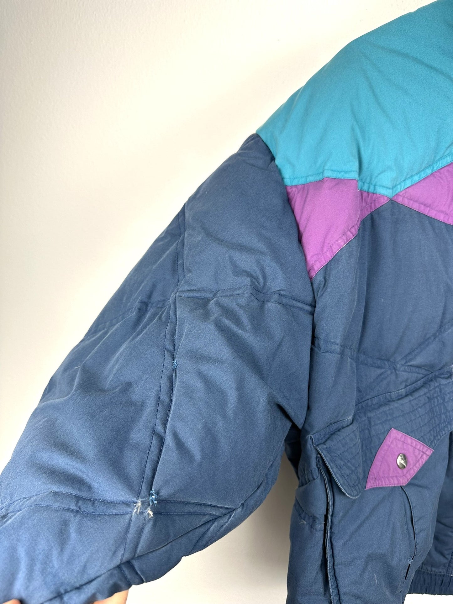 Piumino blu Sinful 90s - XL