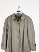 Trench beige lungo 90s - M