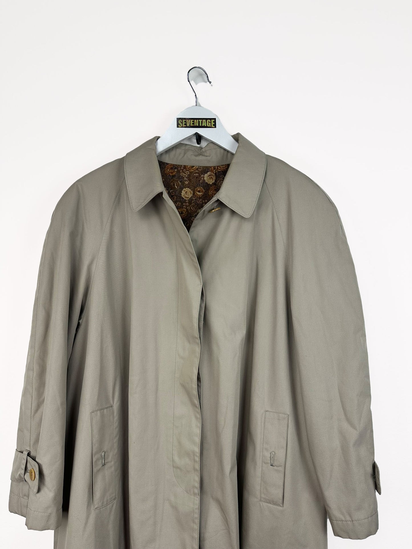 Trench beige lungo 90s - M