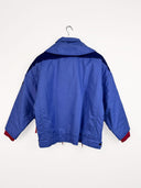 Piumino blu viola 90s donna - M