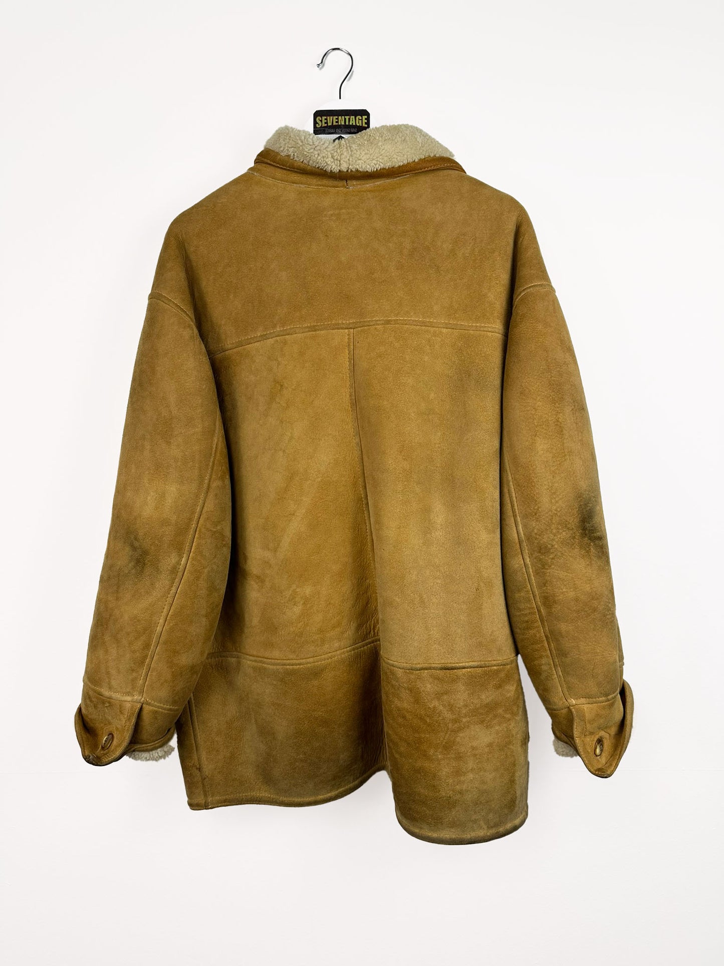 Montone shearling beige 90s - XL