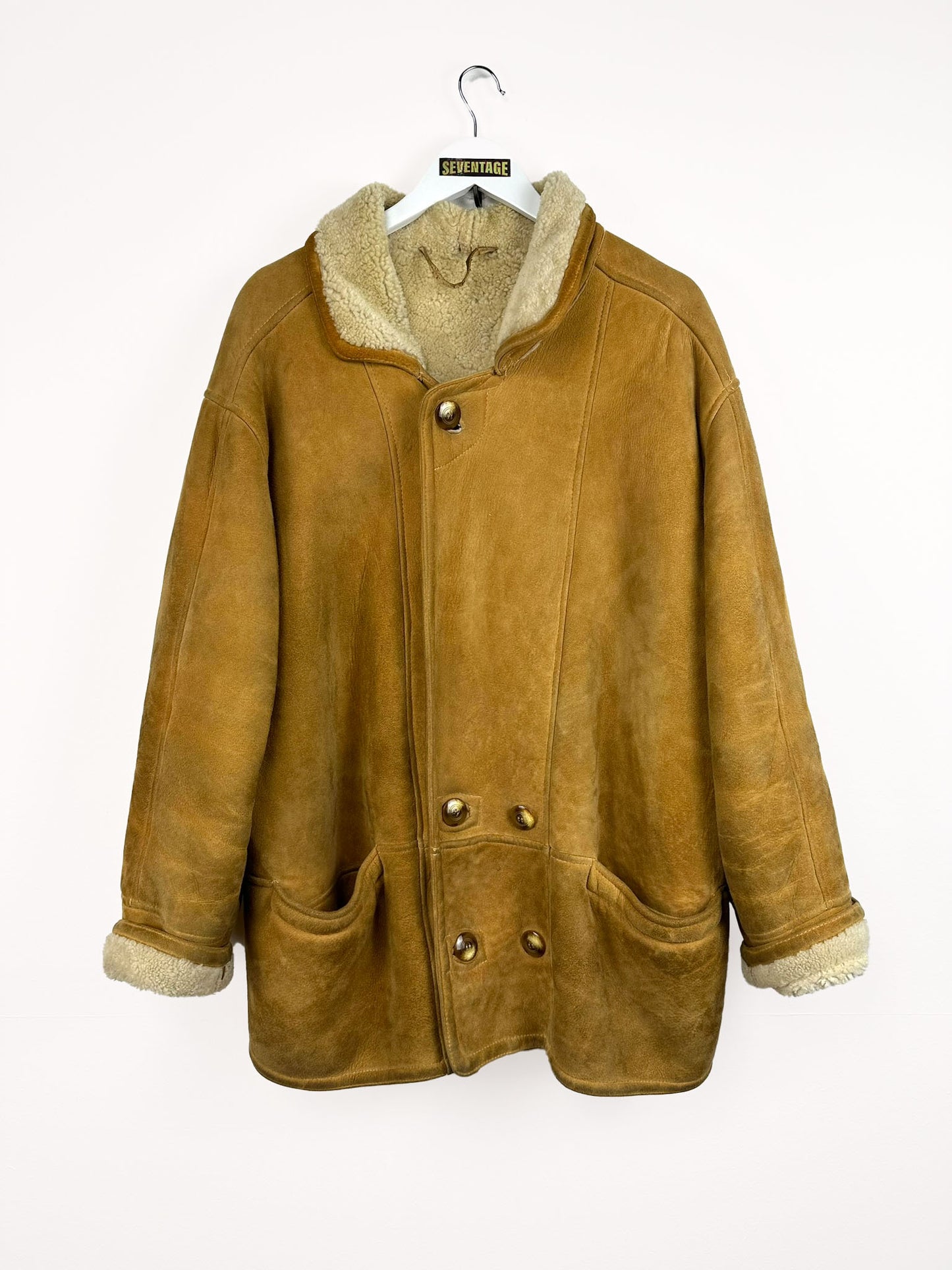 Montone shearling beige 90s - XL