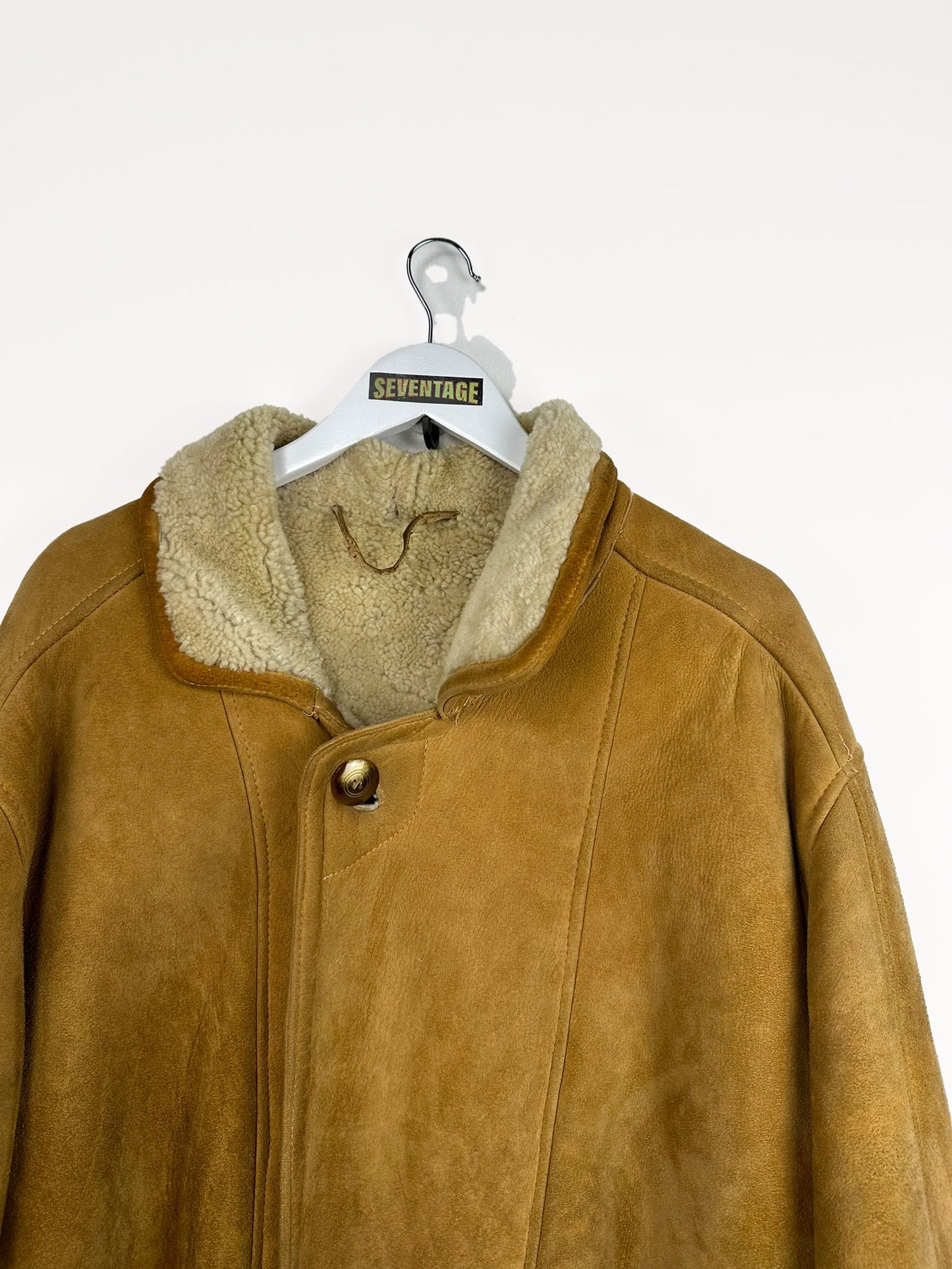 Montone shearling beige 90s - XL