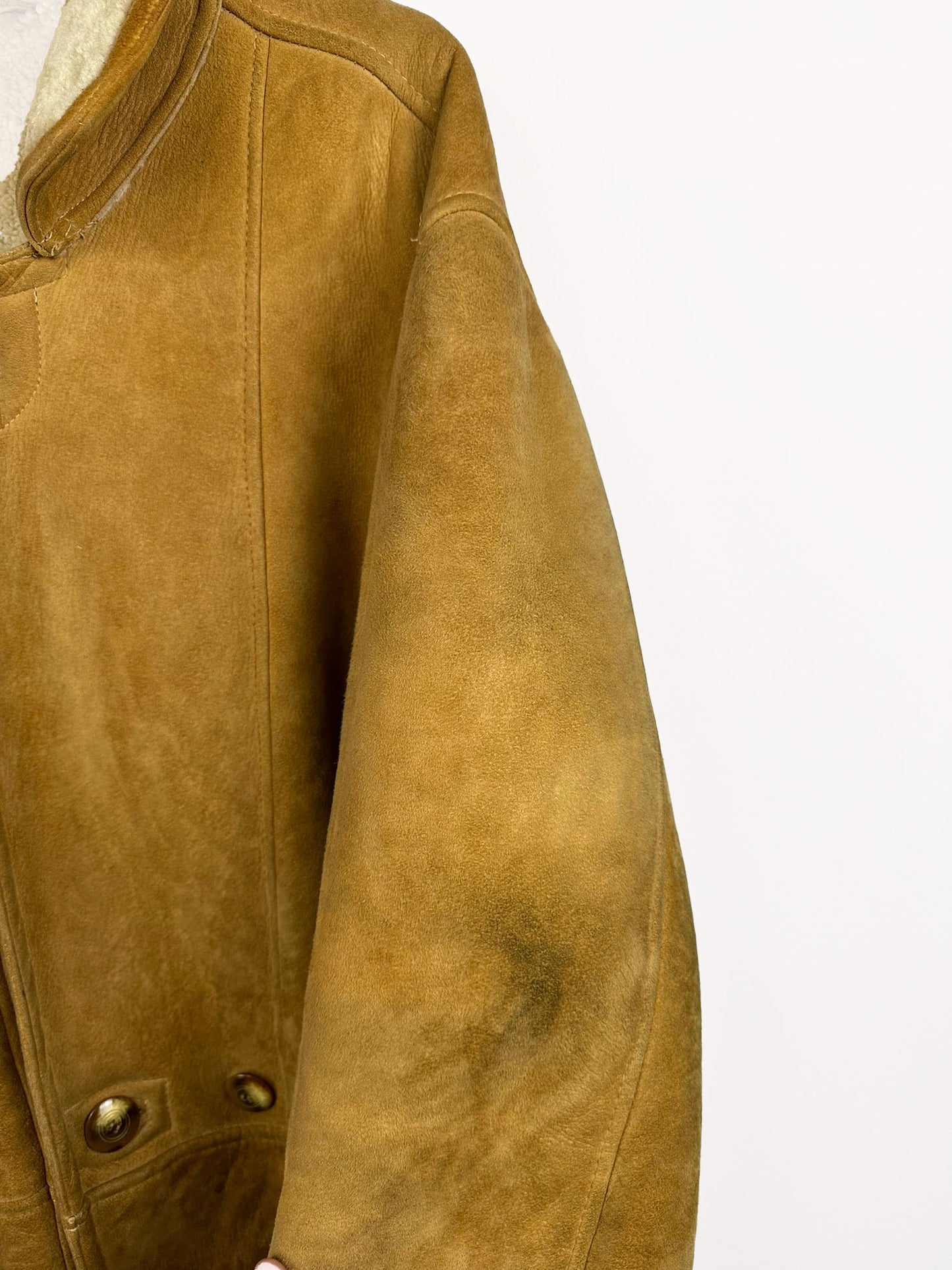 Montone shearling beige 90s - XL