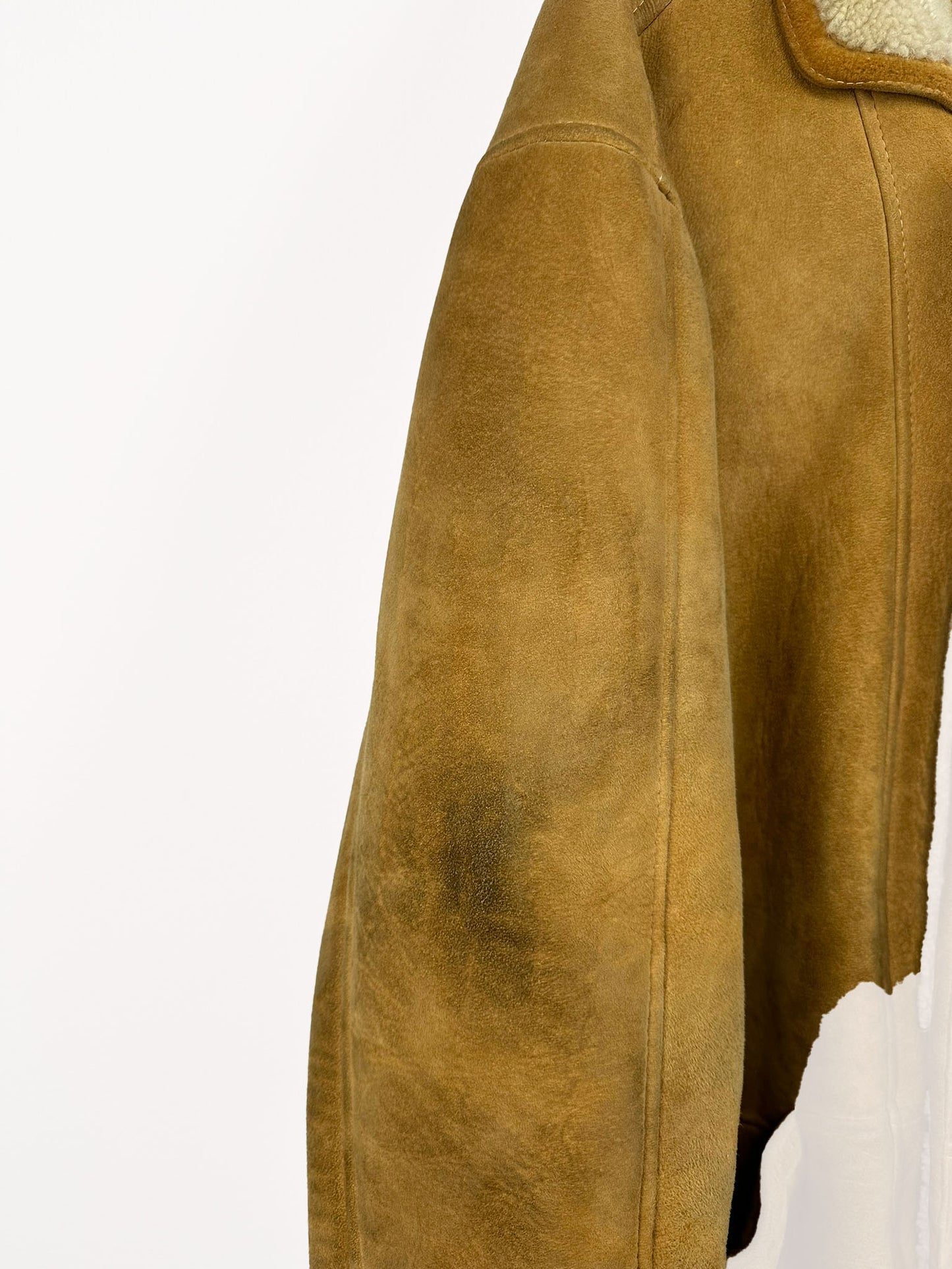 Montone shearling beige 90s - XL