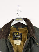 Barbour Beaufort verde imbottito 90s - L