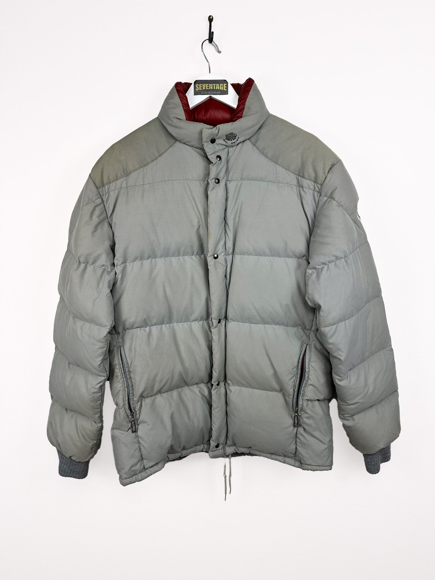 Piumino Moncler grigio 90s - XL