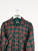 Camicia verde in flanella 90s - L